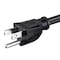 Monoprice SJTW Extension Cord, 14 AWG, Indoor, 14/3, 1 Outlets, 5-15R, Black, 5-15P, 15 ft 35049 - alternate 7